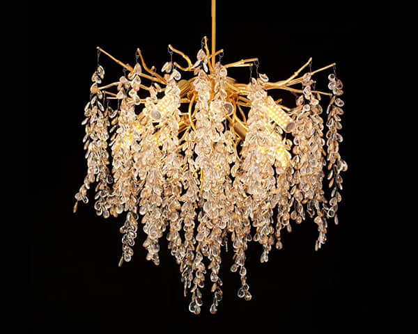 Branch  crystal chandelier
